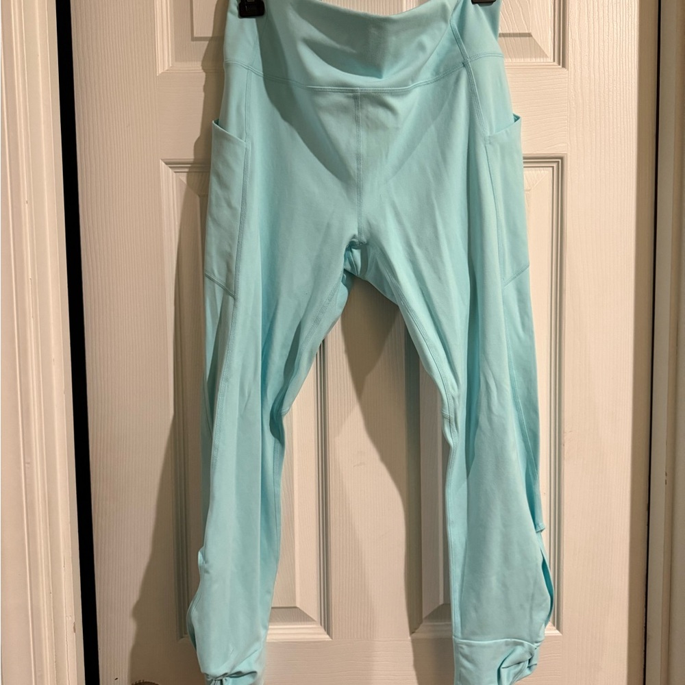 Fabletics Women’s PureLuxe Light Blue Leggings